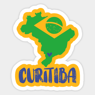 Curitiba - Brasil Sticker